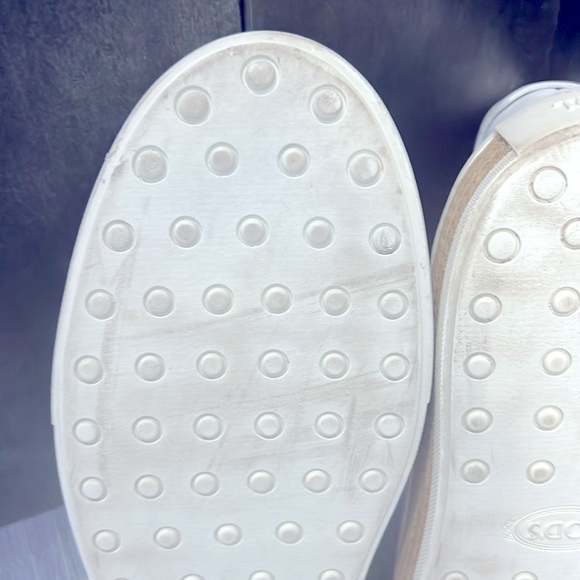 Tod's Sneakers Mens 26A Allacciata Cassetta Leather Lace Up - Picture 15 of 16